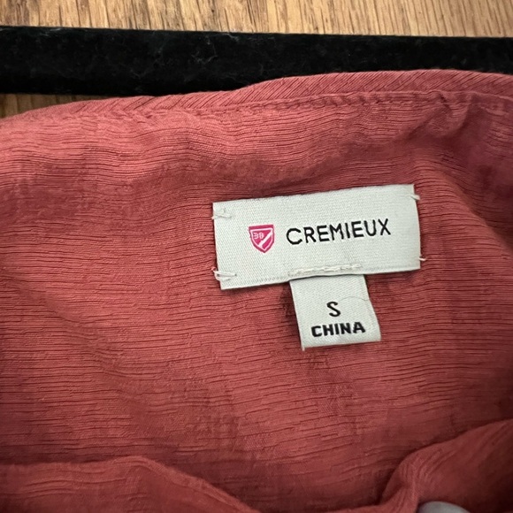 Cremieux burnt Orange tank top. Size S. - Picture 3 of 5